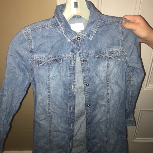 Jean Jacket  type Dress. - Picture 2 of 2